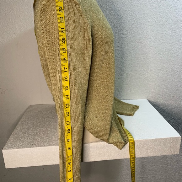 Chaus & Co metallic knit sweater - Picture 5 of 9